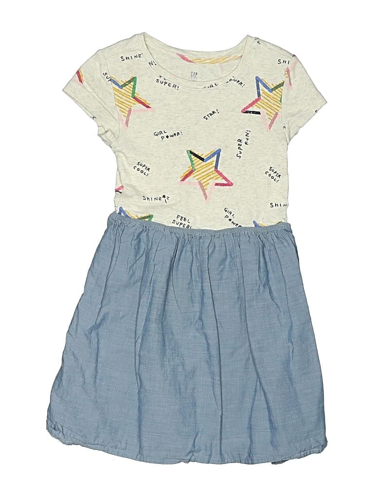 Pre-owned Gap Kids' Dress In Blue