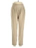 THE WRIGHTS Solid Tan Casual Pants Size 6 - photo 1