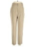 THE WRIGHTS Solid Tan Casual Pants Size 6 - photo 2