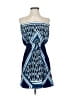 Express Graphic Blue Cocktail Dress Size XS - photo 1