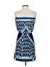 Express Graphic Blue Cocktail Dress Size XS - photo 2