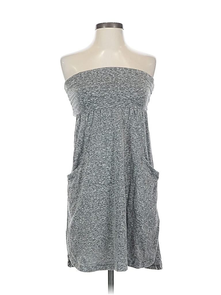 Pre-owned Express Casual Dress In Gray