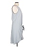 Drew 100% Polyester Solid Gray Casual Dress Size L - photo 4
