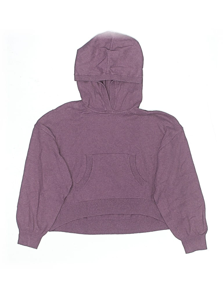 Pre-owned Gap Kids' Pullover Hoodie In Purple