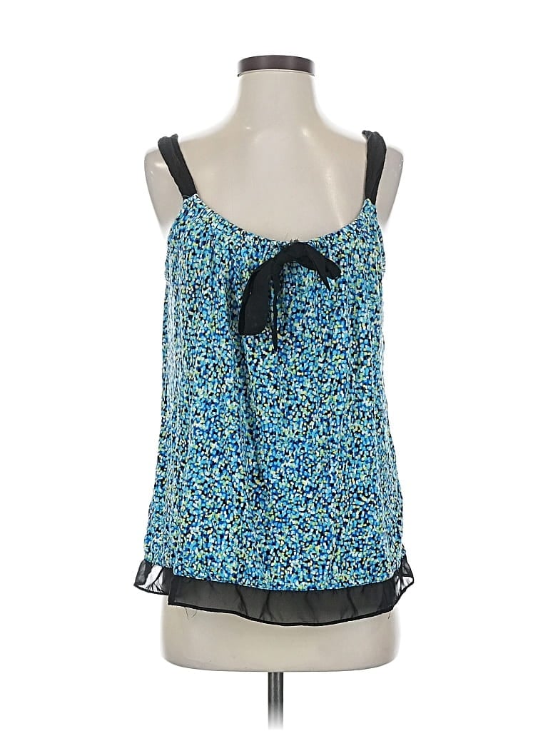 Pre-owned Secret Treasures Sleeveless Blouse In Blue