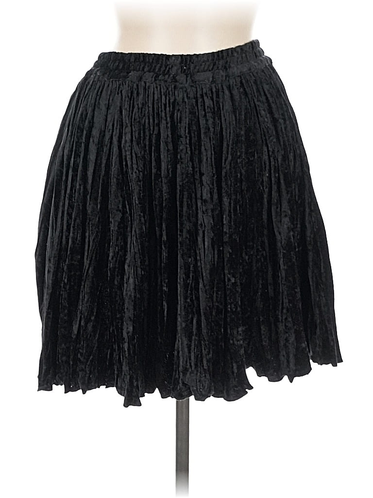 Pre-owned Moda International Formal Skirt In Black