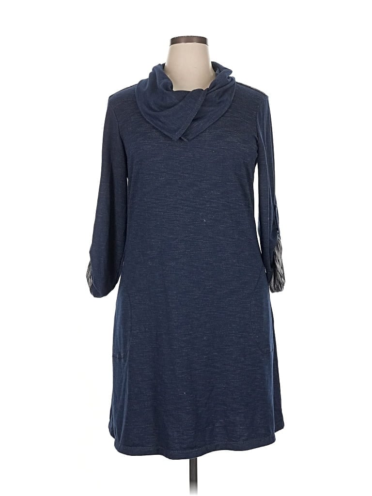 Pre-owned Max Studio Casual Dress In Blue