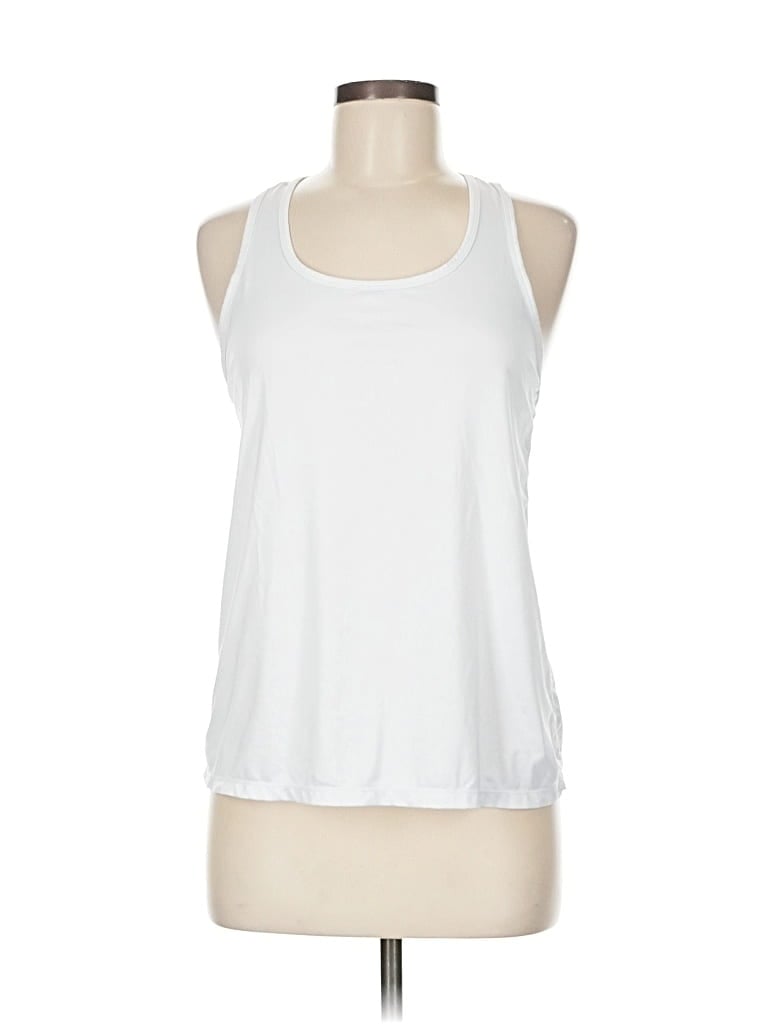 Pre-owned Fabletics Active Tank Top In White