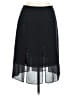 Adrianna Papell 100% Polyester Solid Black Formal Skirt Size 10 - photo 1