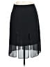 Adrianna Papell 100% Polyester Solid Black Formal Skirt Size 10 - photo 2