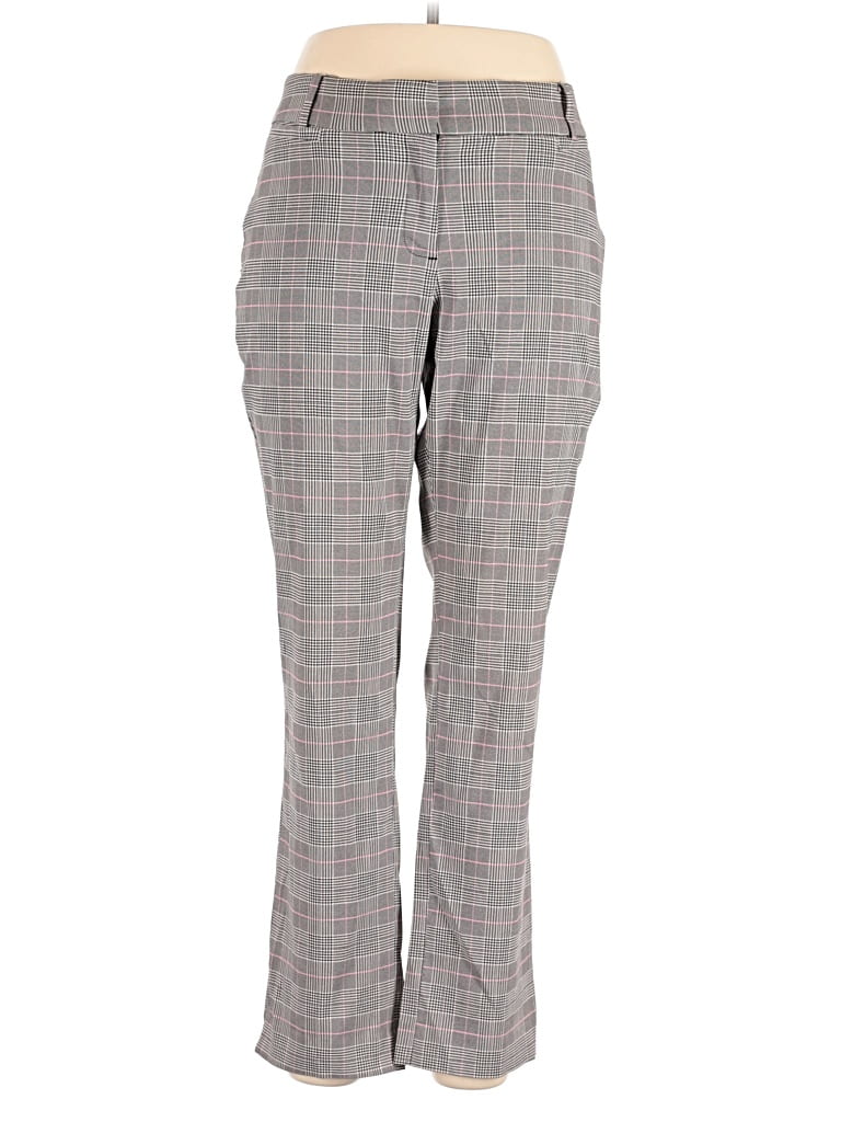 Pre-owned Lane Bryant Casual Pants In Gray