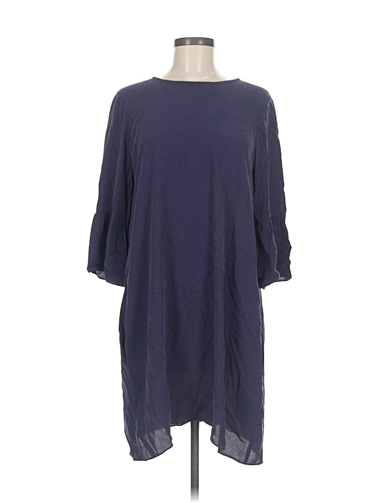 Pre-owned Eileen Fisher Casual Dress In Blue