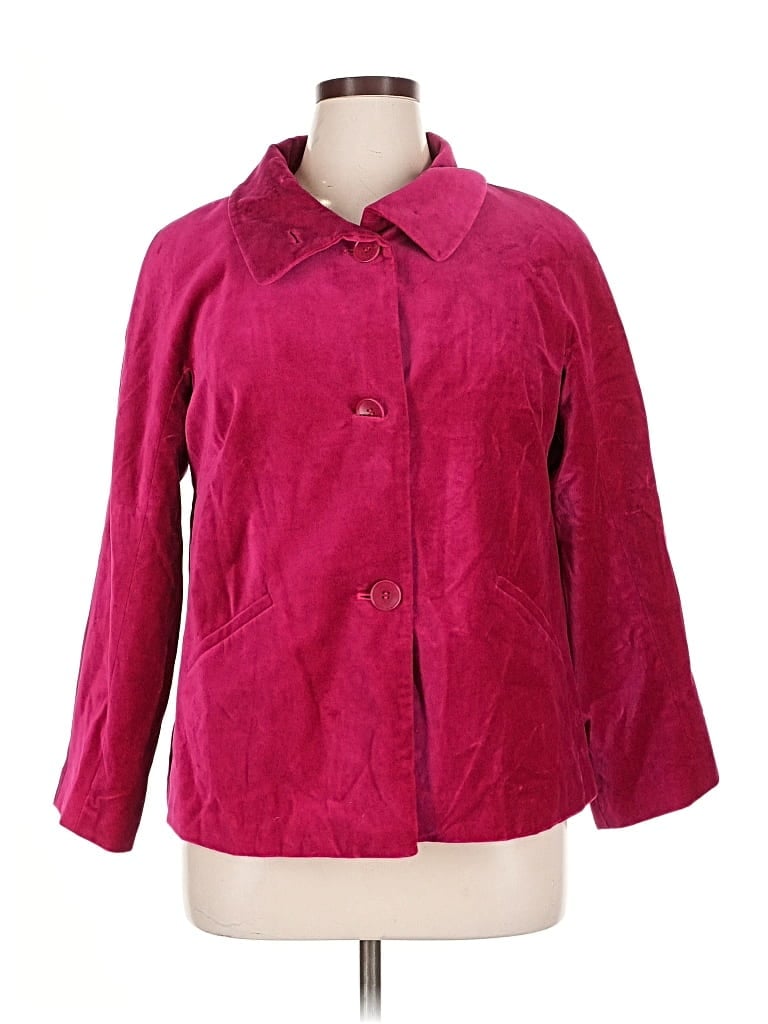 Pre-owned Talbots Coat In Pink