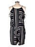 BCBGeneration Chevron-herringbone Blue Romper Size L - photo 2