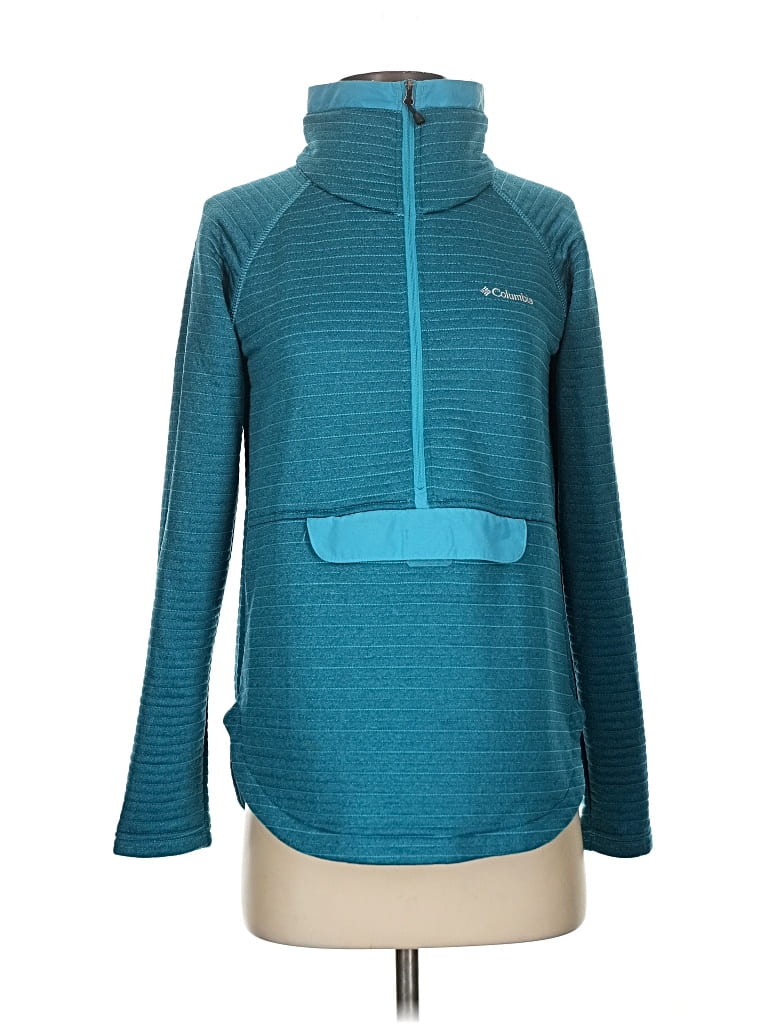 Pre-owned Columbia Track Jacket In Blue