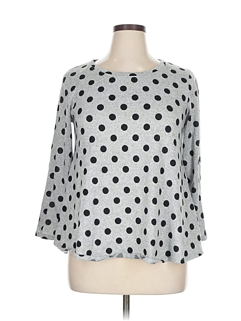 Pre-owned Green Envelope Pullover Sweater In Gray