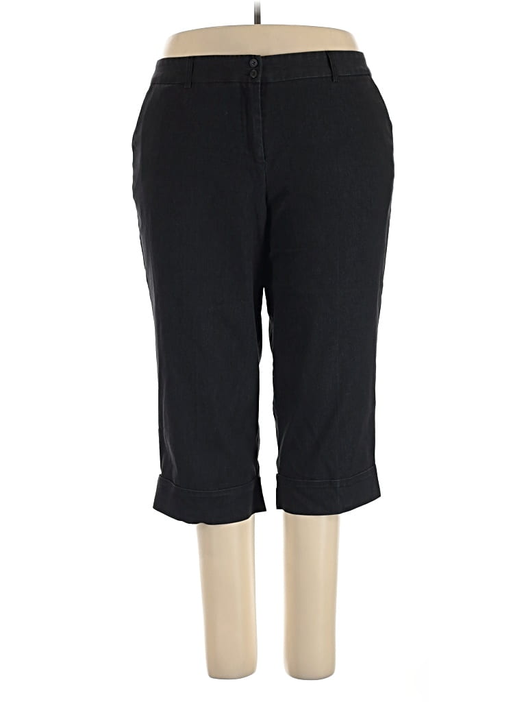 Pre-owned Ny Collection Jeggings In Black