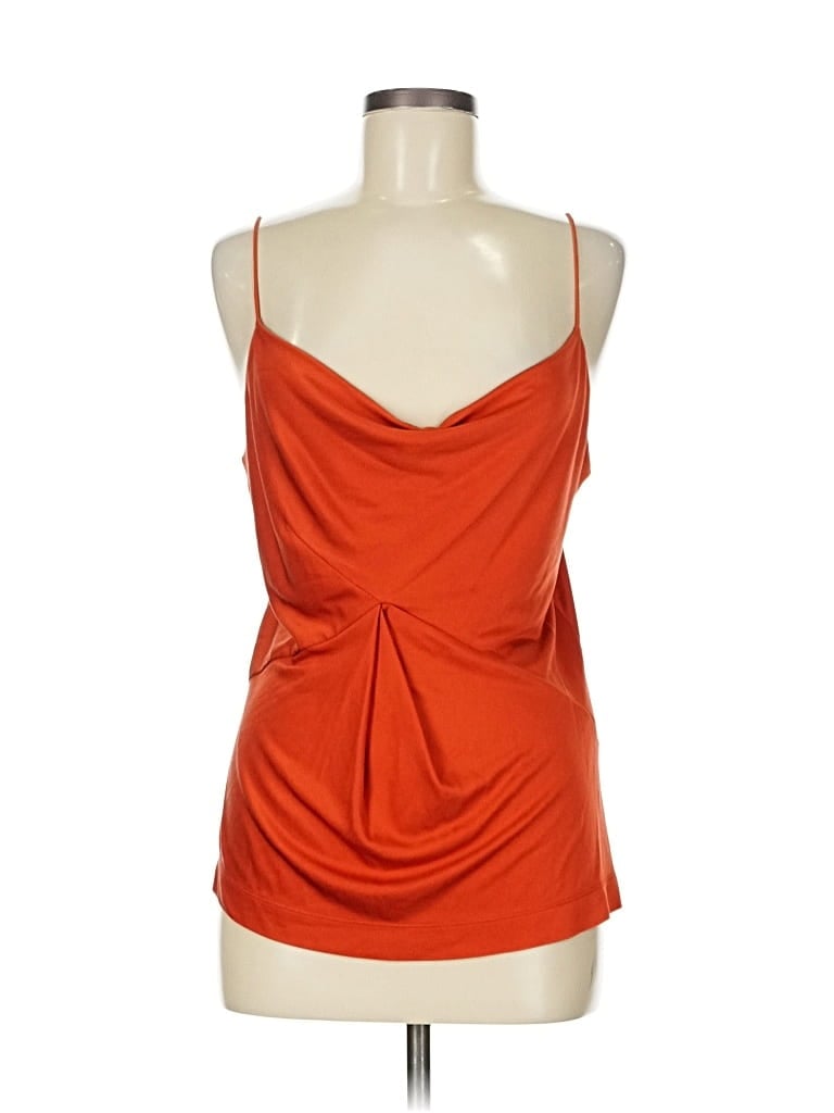 Pre-owned Rachel Roy Sleeveless Top Orange Strapless Neckline Tops