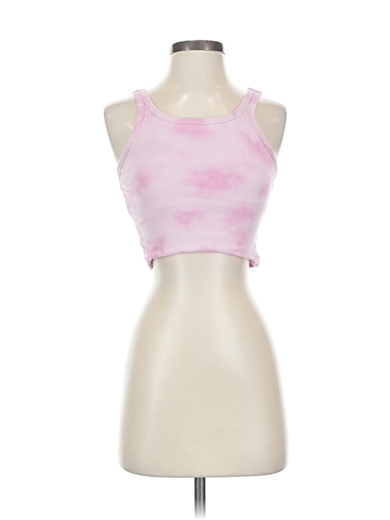 Pre-owned Victoria's Secret Pink Tank Top Pink Halter Neckline Tops