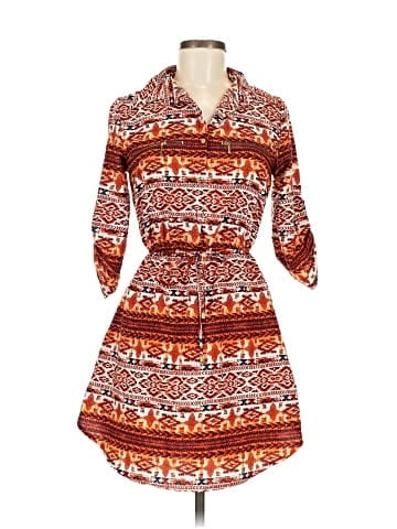 Hint of Blush Casual Dress (view 1)