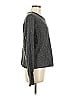 Gap Metallic Gray Pullover Sweater Size M - photo 4