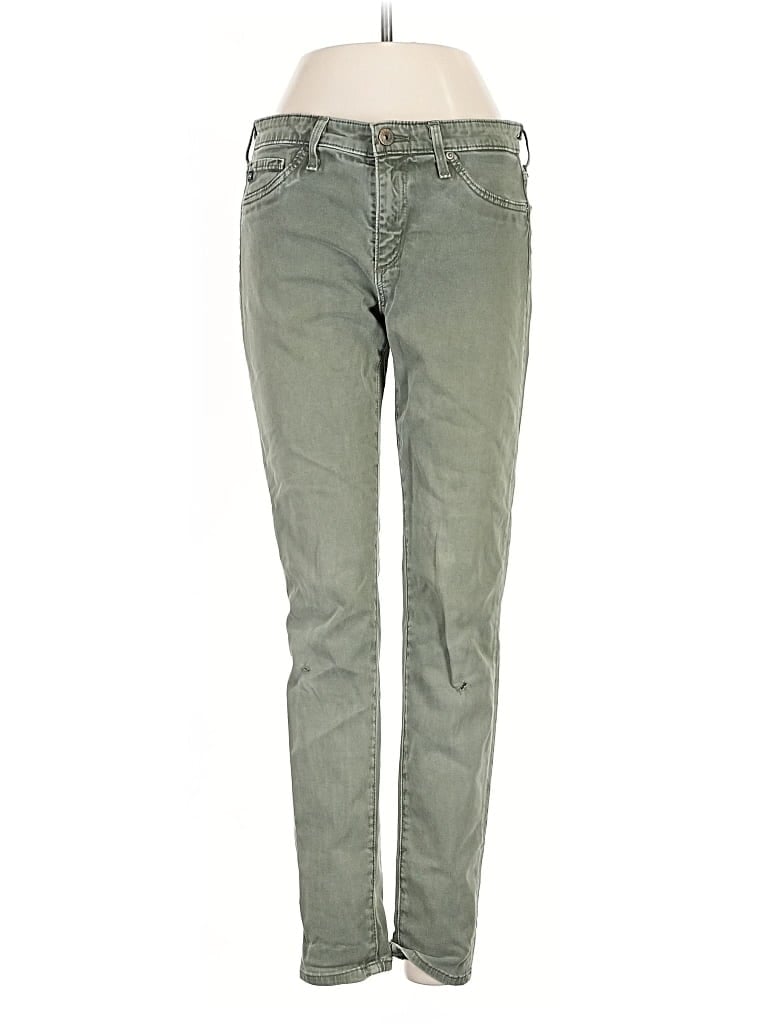 Pre-owned Adriano Goldschmied Jeans In Green
