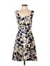 Vanessa Virginia 100% Polyester Graphic Blue Cocktail Dress Size 2 - photo 1