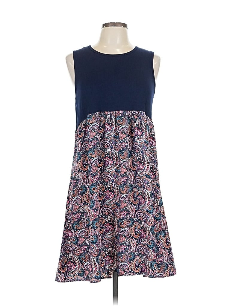 Pre-owned Chris & Carol Casual Dress In Blue