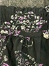 Unbranded 100% Viscose Paisley Black Long Sleeve Blouse One size - photo 7