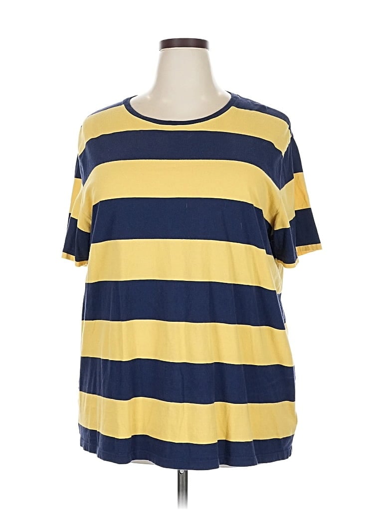 Pre-owned Old Navy Short Sleeve T-shirt In Yellow