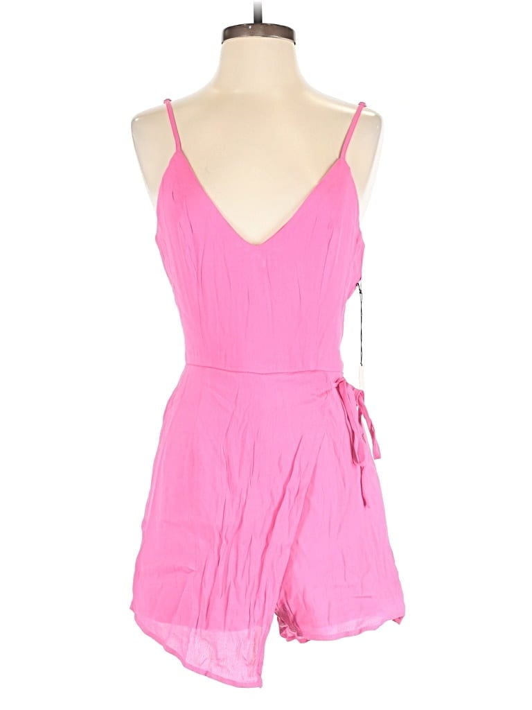 Pre-owned Superdown Romper In Pink