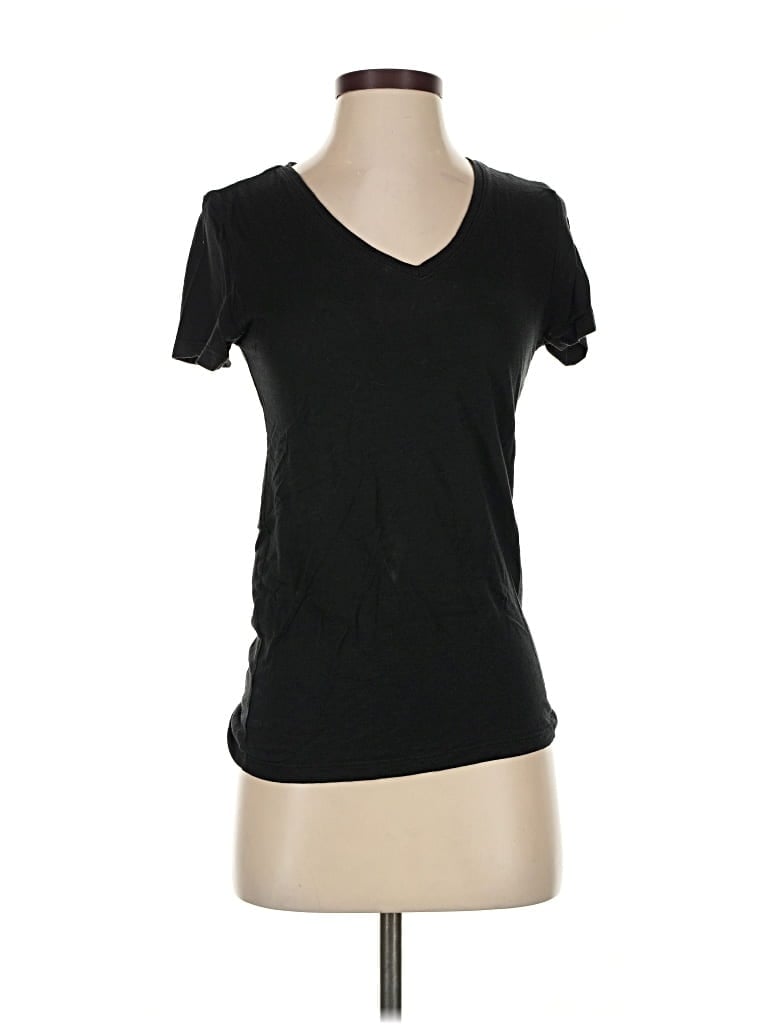 Pre-owned Marine Layer Short Sleeve T-shirt In Black
