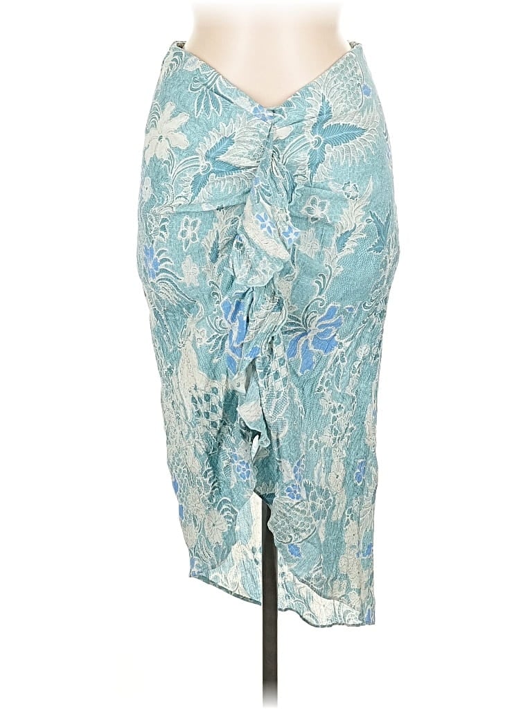 Pre-owned Abercrombie & Fitch Casual Skirt In Blue