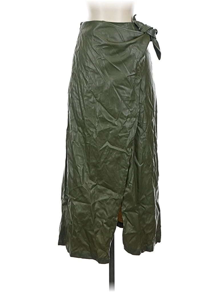 Pre-owned Unbranded Casual Skirt In Green