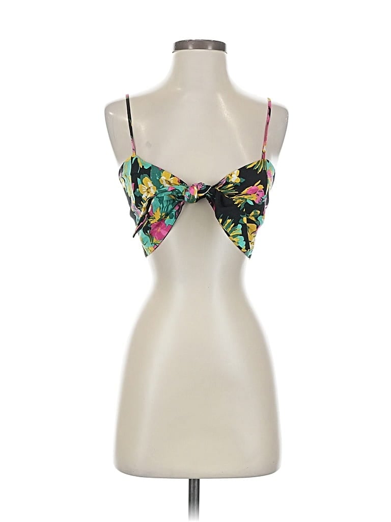 Pre-owned Express X Rocky Barnes Sleeveless Blouse In Black