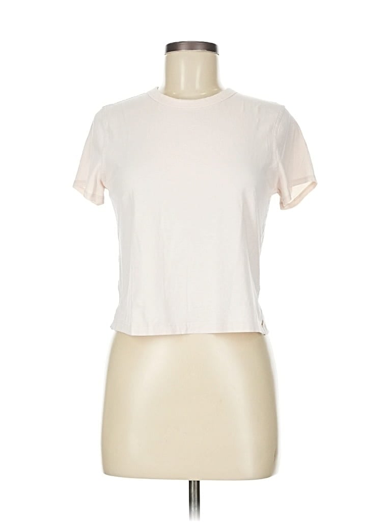 Pre-owned Lululemon Athletica Short Sleeve T-shirt In Pink