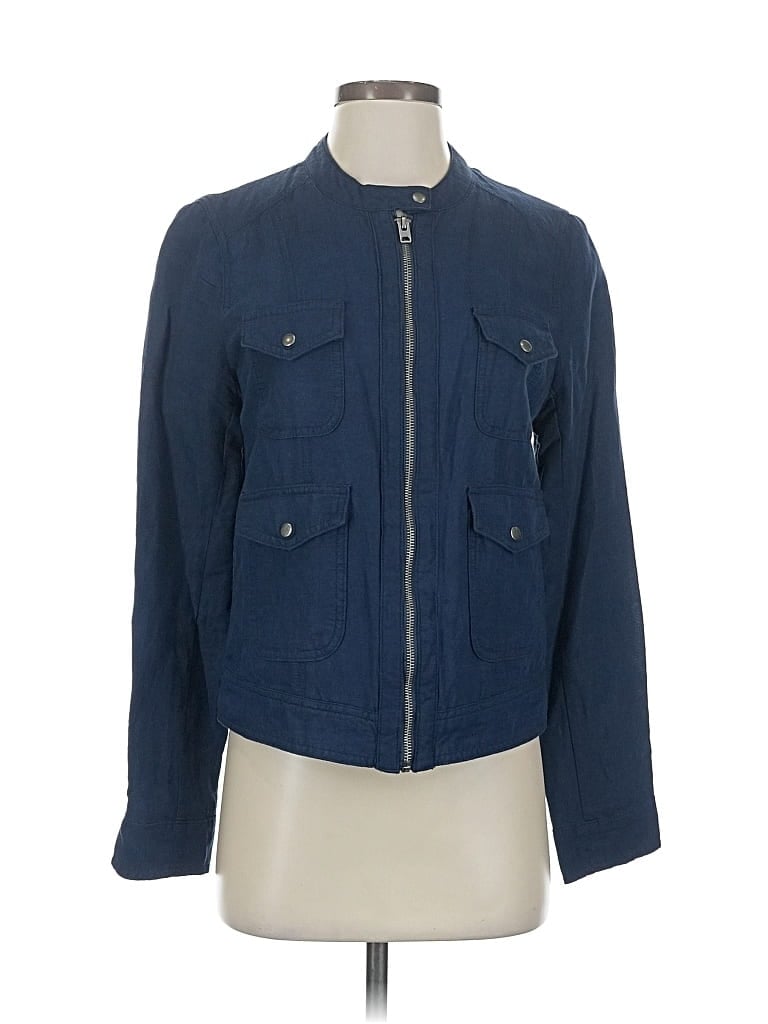 Pre-owned Lucky Brand Jacket In Blue