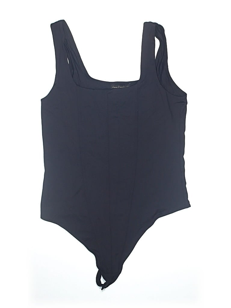 Pre-owned House Of Harlow 1960 Bodysuit In Black