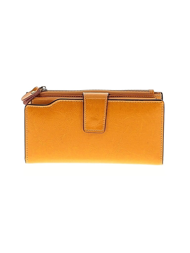 Pre-owned Assorted Brands Wallet In Yellow
