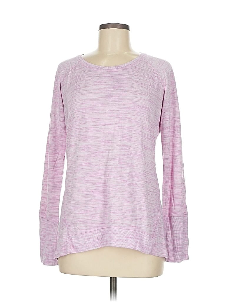 Pre-owned Champion Pullover Sweater In Pink