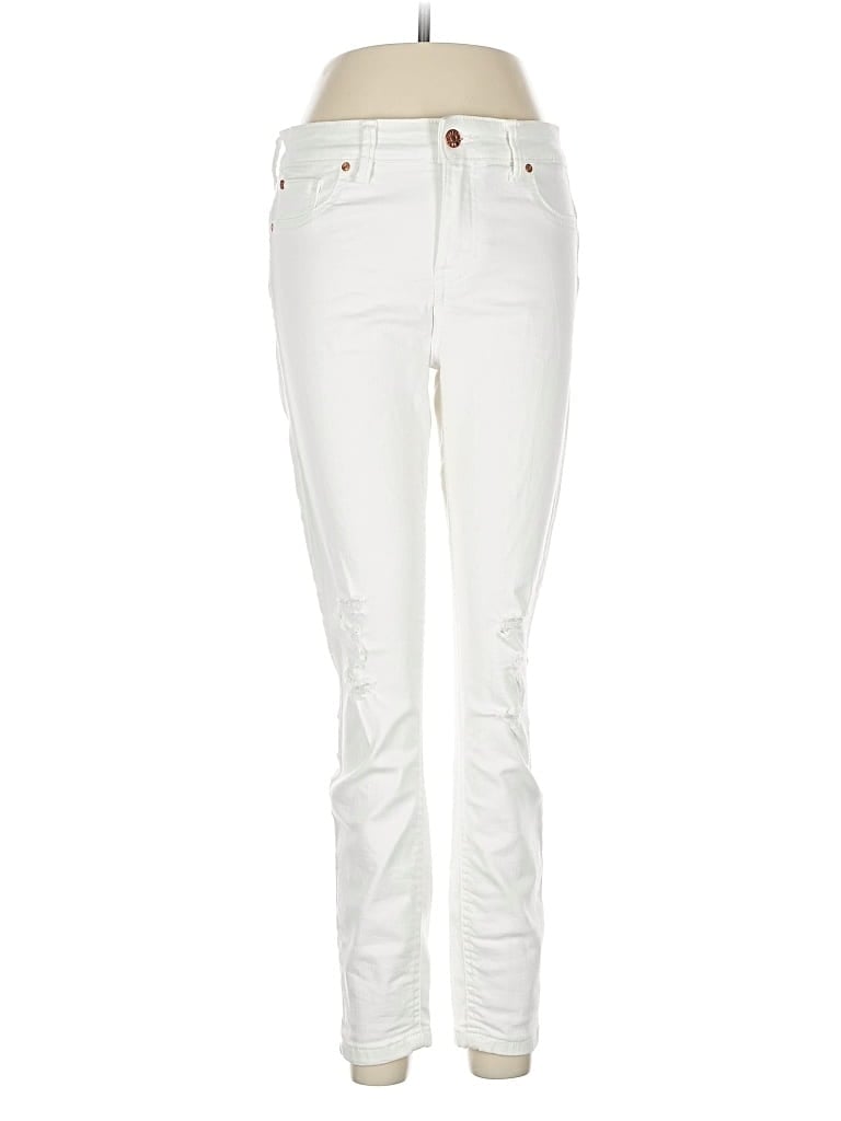 Pre-owned Celebrity Pink Jeans In White