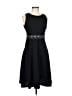 Homeyee Solid Black Cocktail Dress Size 8 - photo 2