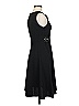 Homeyee Solid Black Cocktail Dress Size 8 - photo 5