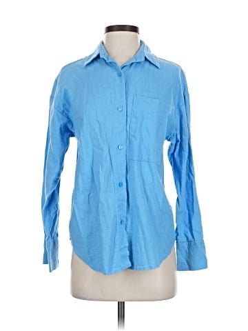 Abercrombie & Fitch Long Sleeve Button-Down Shirt (view 1)