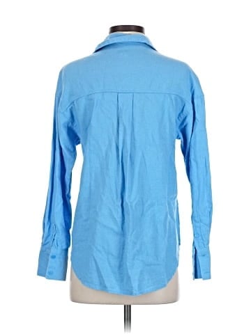Abercrombie & Fitch Long Sleeve Button-Down Shirt (view 2)