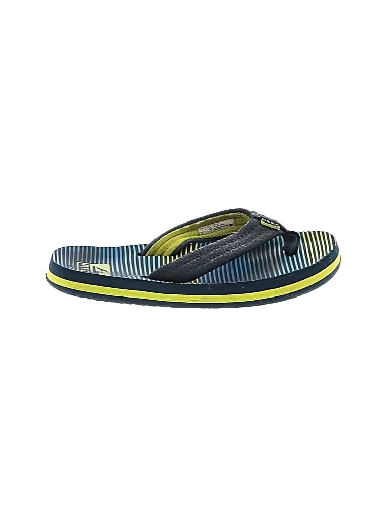 Pre-owned Reef Kids' Flip Flops In Blue