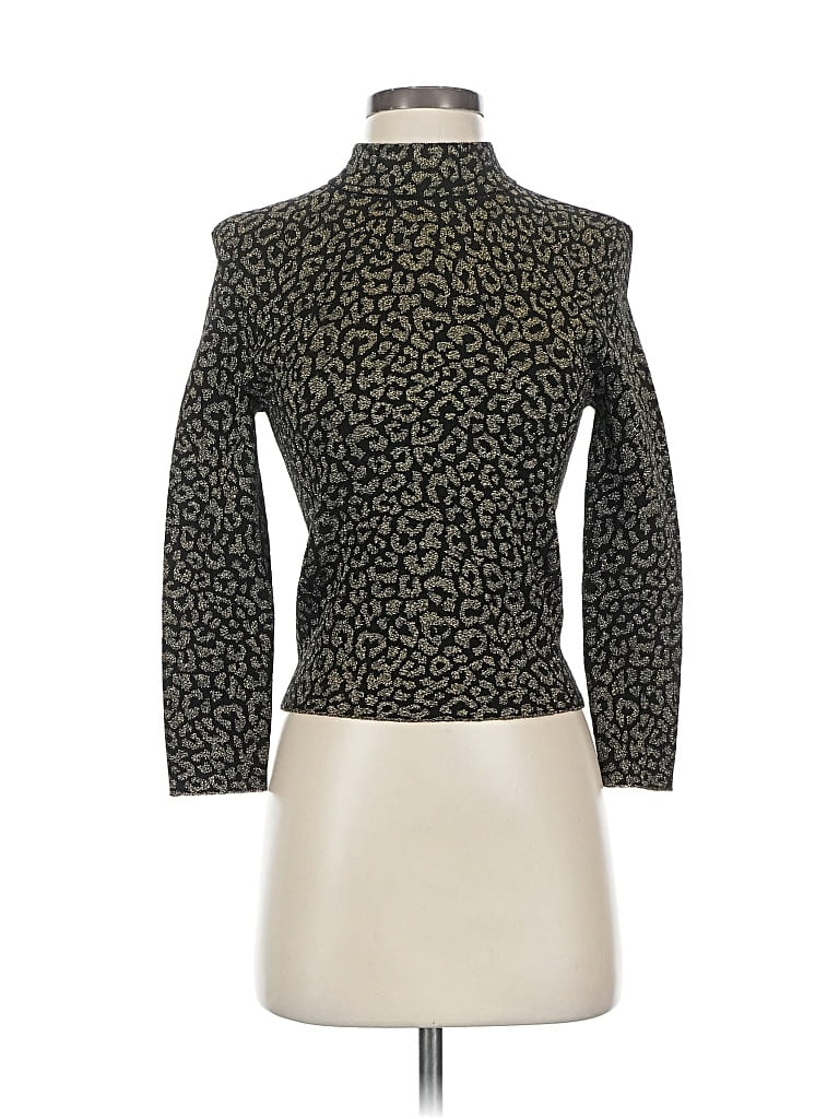 Pre-owned A.l.c Long Sleeve Top Ivory Turtleneck Tops In White