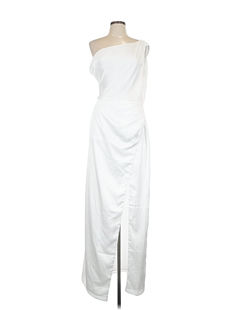 Pre-owned Show Me Your Mumu Cocktail Dress In White