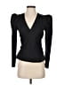 Zara Black Long Sleeve Top Size S - photo 1