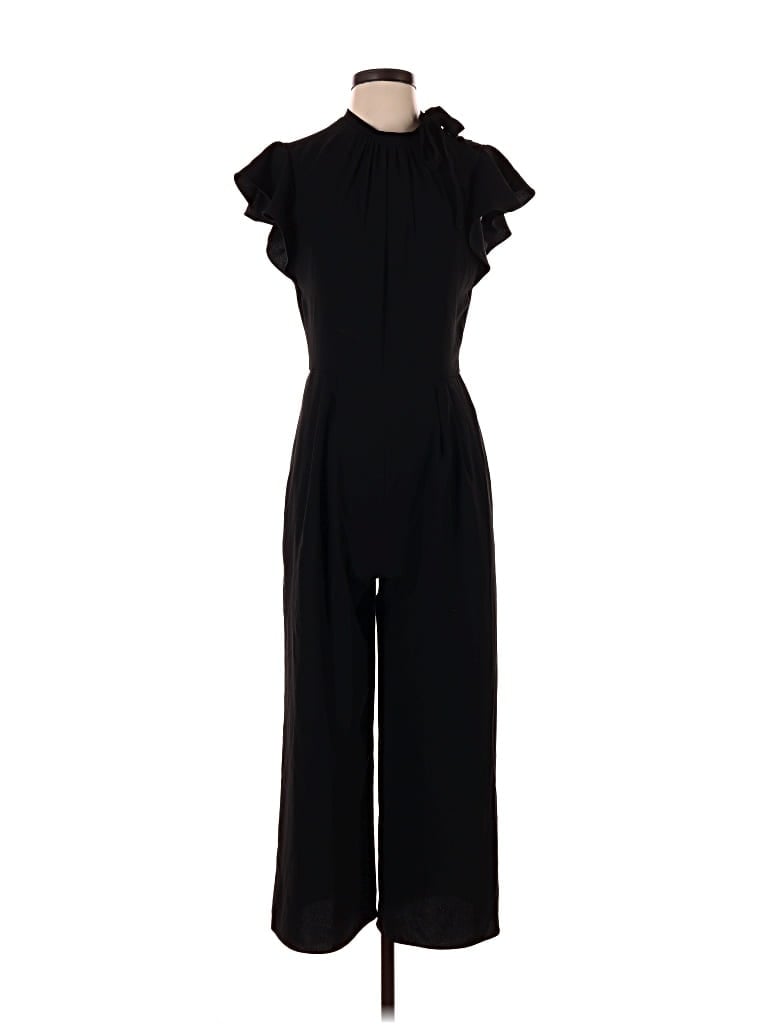 Pre-owned Gal Meets Glam Jumpsuit In Black